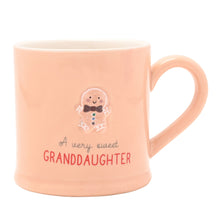GRANDDAUGHTER EMBOSSED MUG