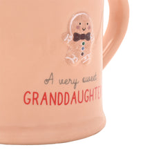 GRANDDAUGHTER EMBOSSED MUG