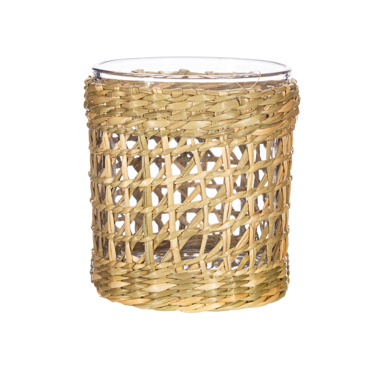 SEAGRASS TEA LIGHT HOLDER