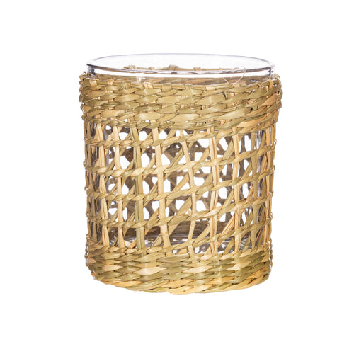 SEAGRASS TEA LIGHT HOLDER