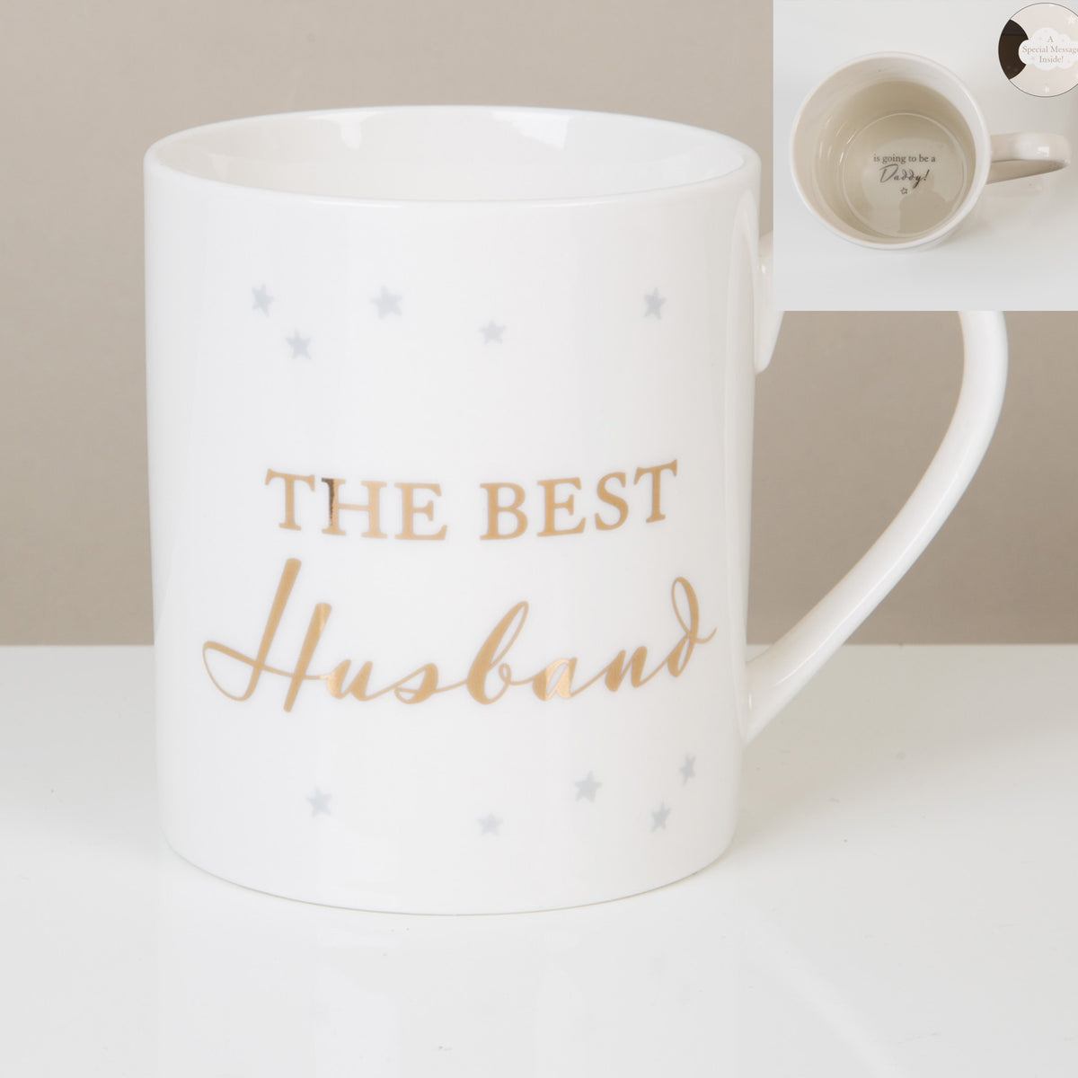 REVEAL MUG - THE BEST HUSBAND/DADDY