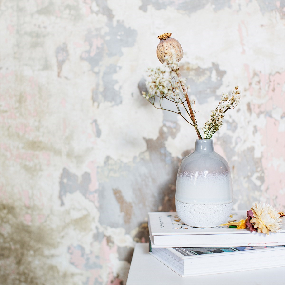 GREY BUD VASE