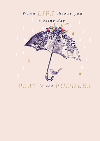 PLAY IN THE PUDDLES