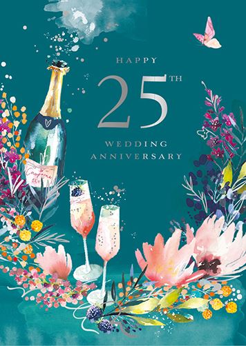 Amazon.com: Personalized 25th Anniversary Welcome Poster, Greenery 25th  Wedding Anniversary Welcome Sign, Eucalyptus 25th Anniversary Sign, 25th  Anniversary Decorations, Silver Wedding Anniversary Sign Board: Posters &  Prints