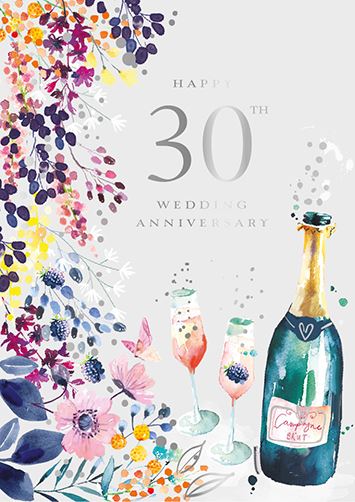 HAPPY 30TH WEDDING ANNIVERSARY