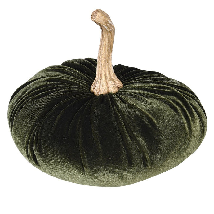 SMALL DARK GREEN PUMPKIN
