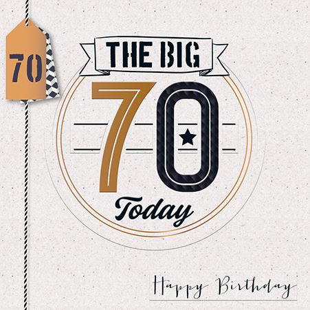 CELEBRATE 70 TODAY