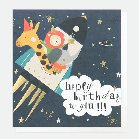 HAPPY BIRTHDAY ROCKET