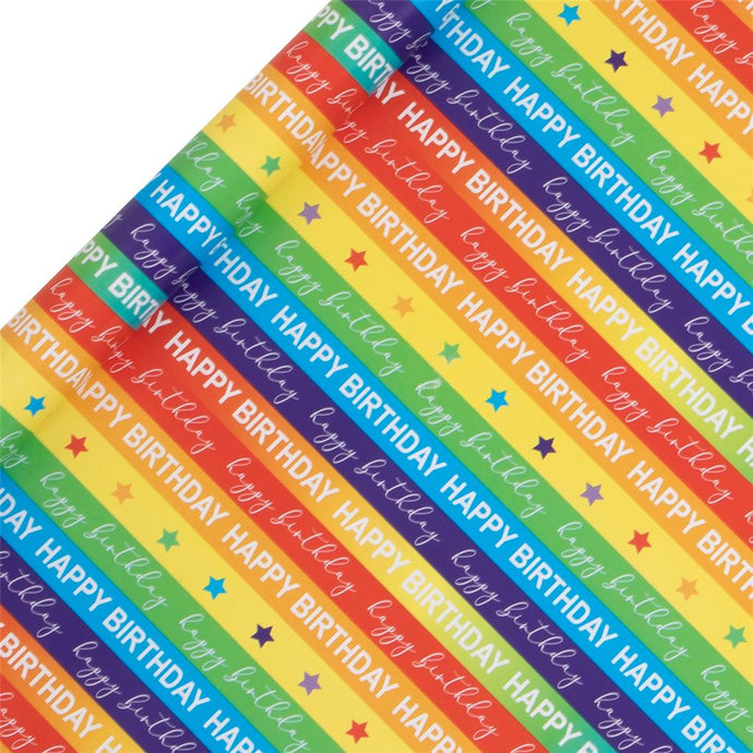 RAINBOW BIRTHDAY ROLLWRAP