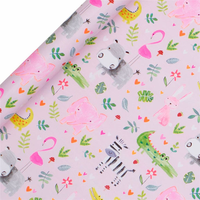 PINK BABY ANIMALS ROLLWRAP