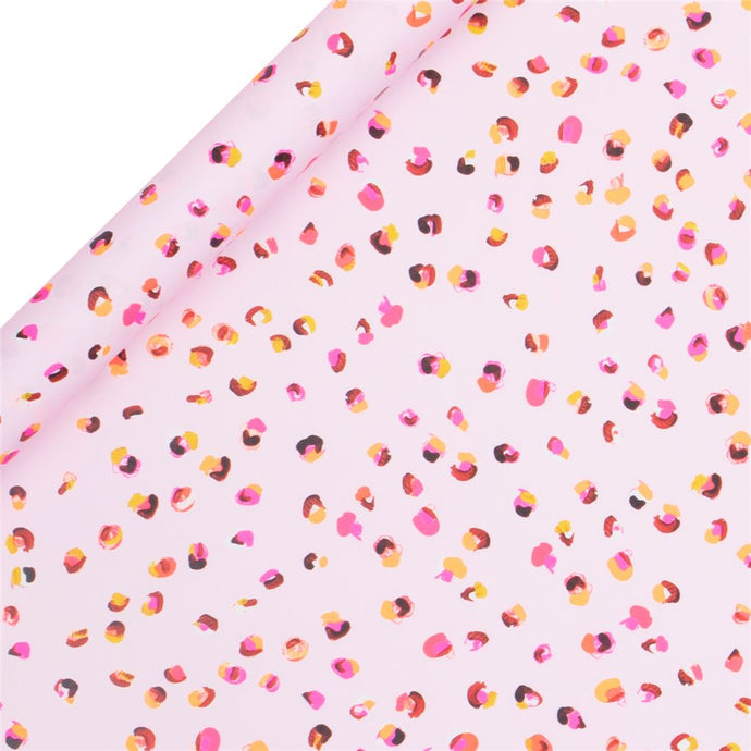 PINK LEOPARD SPOT ROLLWRAP