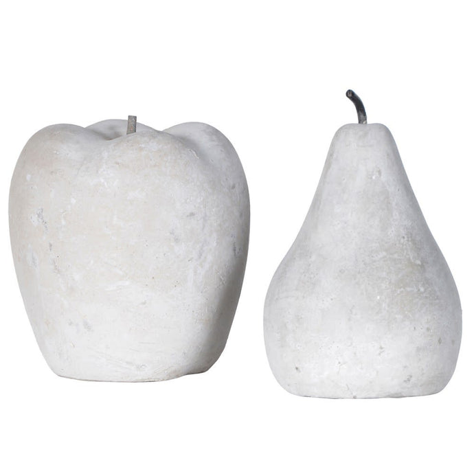 CEMENT APPLE & PEAR SET