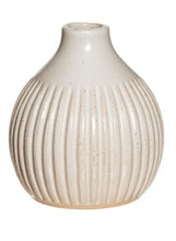 GROOVED BUD VASE