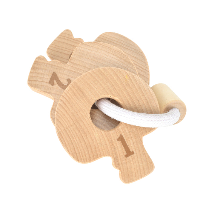 WOODEN NUMBER KEYS