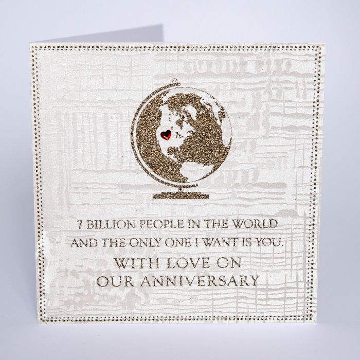 WITH LOVE ON OUR ANNIVERSARY
