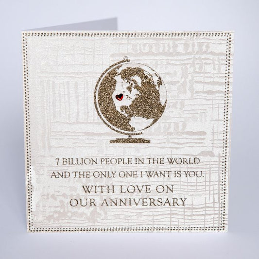 WITH LOVE ON OUR ANNIVERSARY
