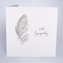 WITH SYMPATHY SMALL CARD