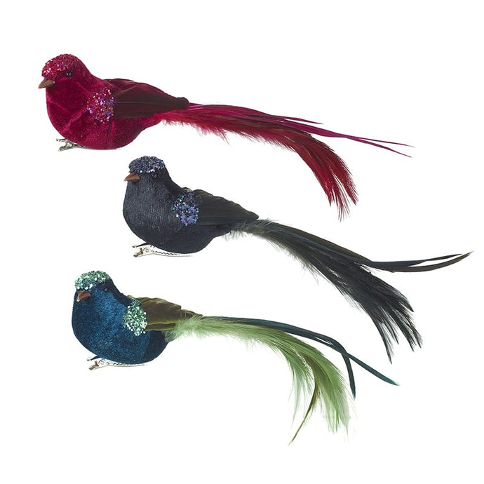 FEATHER BIRD DECORATION