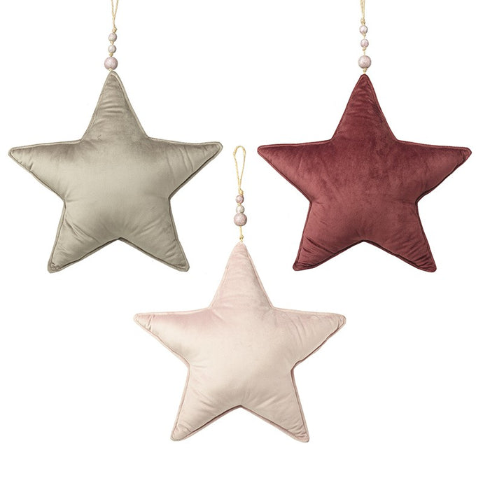 LARGE VELVET STAR