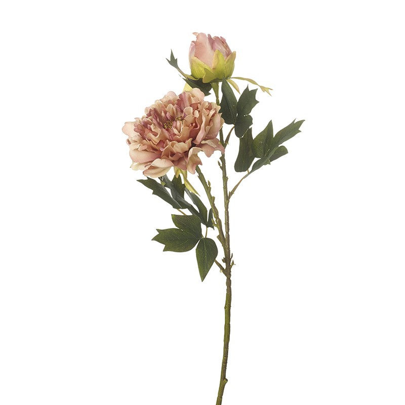 VINTAGE PINK ROSE SPRAY