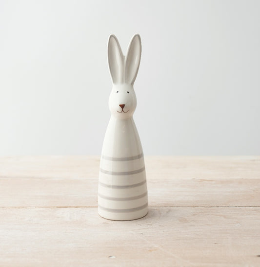 STRIPE CERAMIC BUNNY