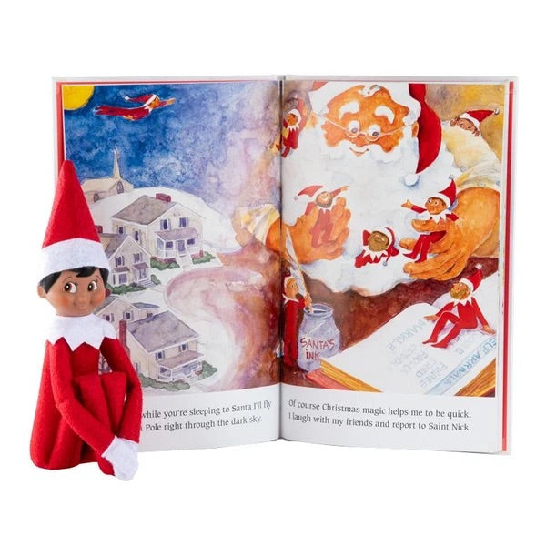 ELF ON THE SHELF-DARK TONED GIRL