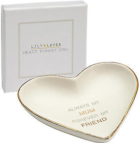 ALWAYS MY MUM HEART TRINKET DISH