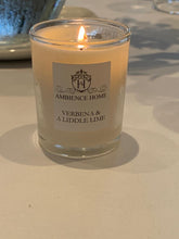 VERBENA &  A LIDDLE LIME CANDLE