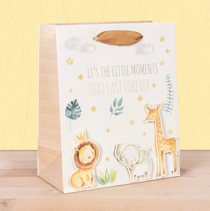 ITS THE LITTLE MOMENTS GIFT BAG - LARGE