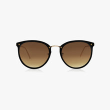KATIE LOXTON BLACK SANTORINI SUNGLASSES