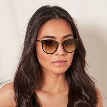KATIE LOXTON BLACK SANTORINI SUNGLASSES