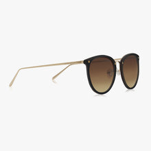 KATIE LOXTON BLACK SANTORINI SUNGLASSES