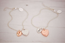 HEART INITIAL CHARMS